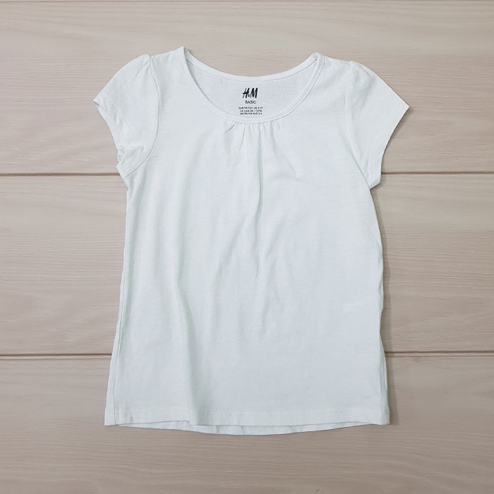 تی شرت دخترانه 20348 سایز 1.5 تا 10 سال مارک H&M